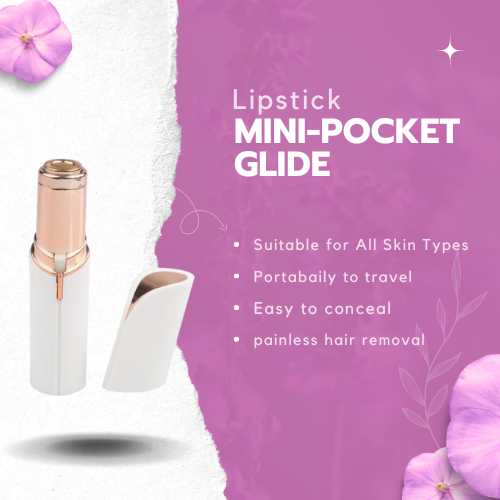 PocketGlide Mini: Lipstick-Sized, Rechargeable Shaver