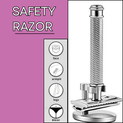 Deluxe Safety Razor: Effortless Shaving, Timeless Elegance