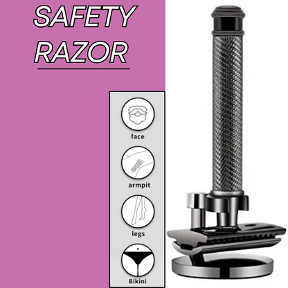 Deluxe Safety Razor: Effortless Shaving, Timeless Elegance